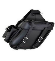 Fox Creek Deluxe Wide Angle Saddlebags- Biker King