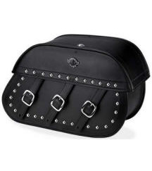 Viking Bags Trianon Extra Large Universal Studded Saddlebags- Biker King